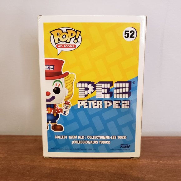 Funko Pop! #52 Ad Icons Peter Pez 2019 SDCC Toy Tokyo Exclusive READ DESCRIPTION - Picture 4 of 9